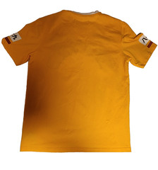 Black Pyramid Chris Brown Jersey T-Shirt Yellow White Japanese Patch Men’s Large