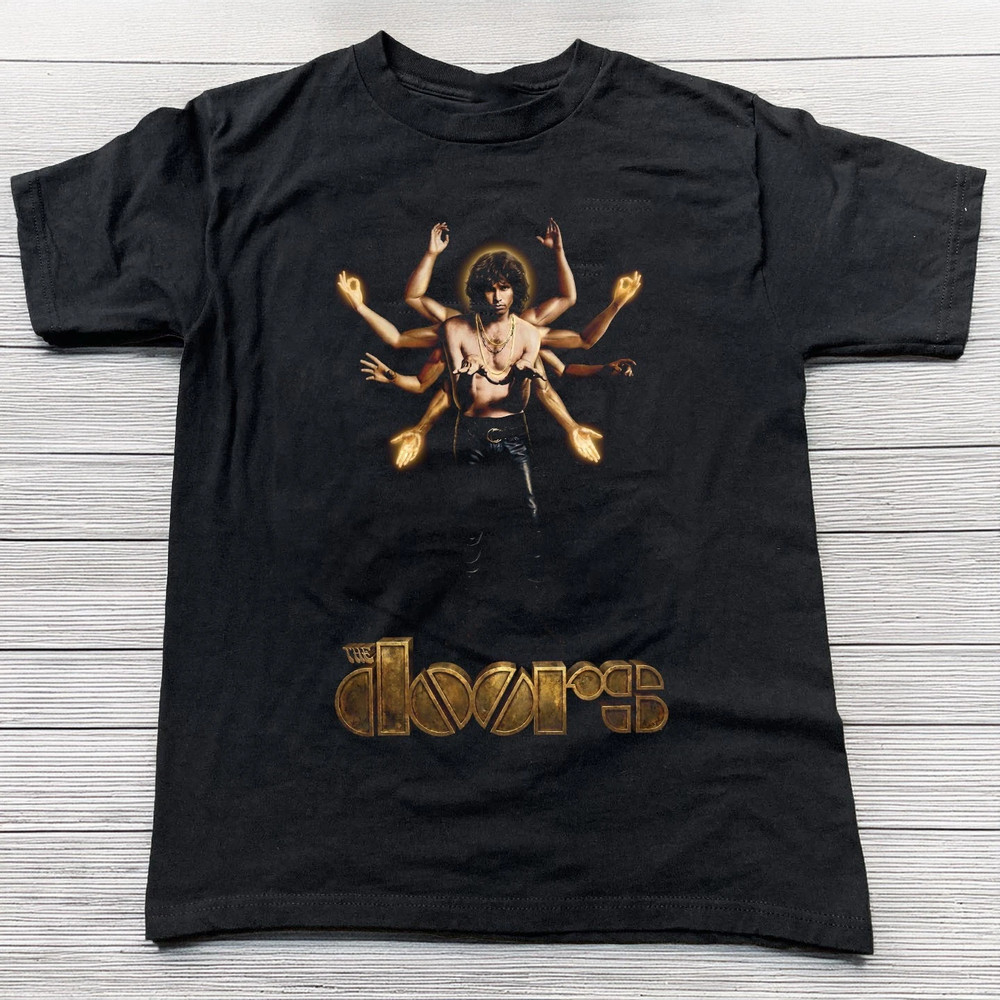 The 60s Doors Jim Morrison Shirt Psychedelic Shiva Classic Rock Graphic Tee
