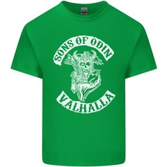 Son of Odin Valhalla Viking Norse Mythology Mens Light Cotton T-Shirt