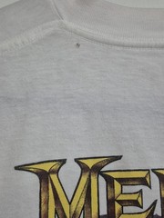 Vintage Megadeth Shirt XL Earth Communications Office Double Stitch RARE
