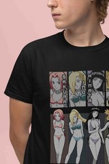 Naruto Shirt Hinata Waifu Tshirt Sakura T-Shirt Timari Anime Kawaii Unisex Tee