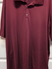 BCG. Men’s Polo Shirt 2XL. Maroon Short Sleeves