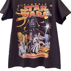 Vintage Star Wars Classic Rebels Darth Vader Modern T-Shirt REPRINT Size L