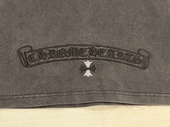 Chrome Hearts Horseshoe Washed Black T-Shirt Size M