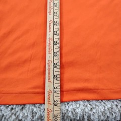Dirty Hooker Shirt Mens Large Orange Performance Fishing Beach Beer Outdoor A5