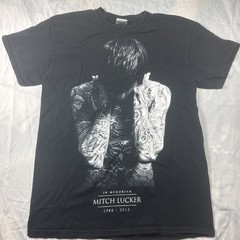 Men’s Medium Black T Shirt Mitch Lucker Memoriam