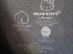 Hello Kitty Sanrio Tokyo Speed Race Car Black T Shirt Adult Sz L