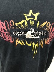 Mens XL Black T Shirt Hip Hop Street Style Music DJ Street Wear FreesStyle