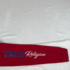 True Religion Mens True Buddha LS Tee Red Long Sleeve Graphic Shirt XL New $72