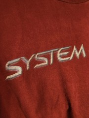 RARE Vintage 1998 System Of A Down Nu Metal Band T Shirt Size XL Script Print