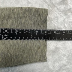 Calvin Klein Long Sleeve Shirt Mens XL Olive Green Heather Crewneck Cotton Blend