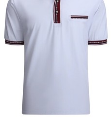 Men’s Luxurious Fine Cotton Polo Shirt,Italian Style,Stretch M to 3XL….C8.A