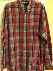 Ralph Lauren Button down shirt size XL Blake flannel