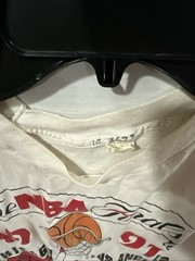 1991 NBA Finals T-shirt Lakers Vs Bulls XL
