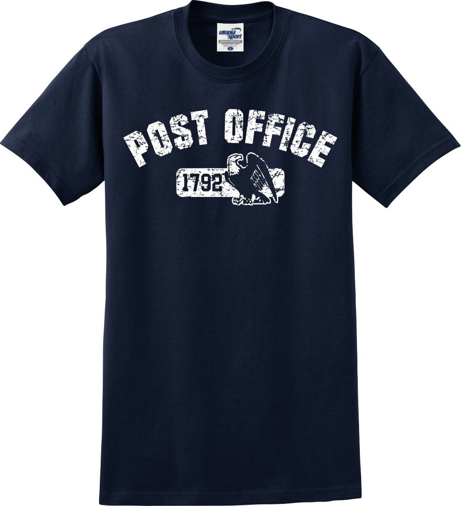 Post Office Arched Eagle 1792 Distressed T-Shirt (S-5X)