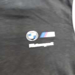 Puma BMW M Motorsport Mens XL Black Graphic T-Shirt Short Sleeve Racing Tee