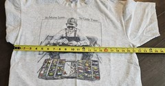 Vintage “So Many Lures So Little Time” Fishing Graphic T Shirt Men’s Size L USA