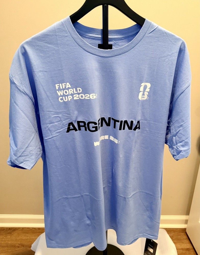 FIFA World Cup 2026 Argentina Shirt– Official “We Are 26” Team Argentina T-Shirt