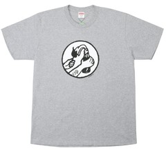 Supreme Molotov Tee Heather Grey T Shirt Rage Against The Machine Size Medium M