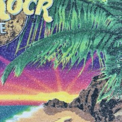 Vintage 90s Hard Rock Cafe San Juan Puerto Rico Souvenir USA Large HEAVY TEE