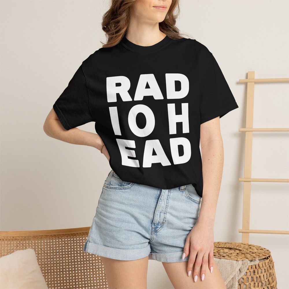RADIOHEAD stacked text T-shirt