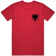 Albania Flag Strong Gift Graphic v2 T Shirt
