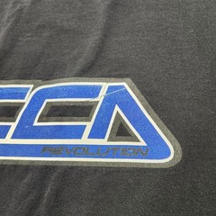 Vintage Mecca Shirt Mens XL Black Spell Out Logo Long Sleeve Hip Hop 90s Read