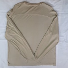 Tommy Bahama Island Soft Shirt Men L Tan Brown Long Sleeve Tee Pima Modal Casual