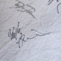 Vintage Drop Dead Gorgeous Band Rare Signed Concert Merch White Graphic T-Shirt