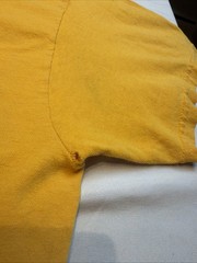 Y2K Diamond Supply Co. Logo Skateboarding Graphic T-Shirt Large Yellow Tagless
