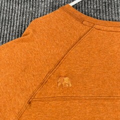 The Normal Brand Henley Shirt Mens 2XL Orange Long Sleeve Casual Comfort