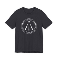 Awen Symbol Graphic with Mind Body Spirit Text T-Shirt | Celtic Unisex Tee