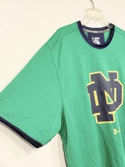 Under Armour Notre Dame Sideline Huddle Tee Men’s Size 3XL Jersey Mesh UM8139