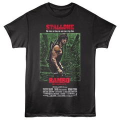 Rambo First Blood 2 Movie Poster Men’s T Shirt