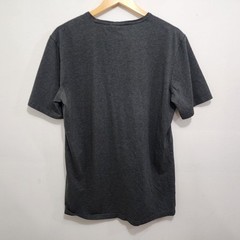 Lanky Llama Craftsman Henley Men’s T-Shirt L Tall Slim Fit Knit Gray Polycotton