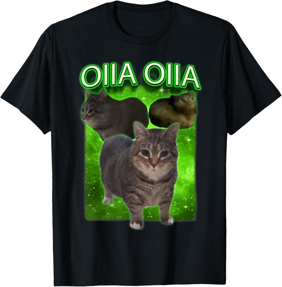 Funny oiia oiia Spinning Cat Meme Oiiai Oiiiai Cat T-Shirt unisex T-Shirt
