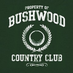 Bushwood Country Club Golf Balls Cart Caddyshack movie Men’s Funny Tee Shirt