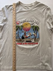 Nike Los Angeles There Is No Finish Line Graphic T-shirt Venice Beach Med Beige