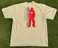Rare Vintage 90s Ecko Unltd MindLabs Graphic Cream T Shirt Mens Size Large