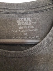 Baby Yoda Black Medium Front only