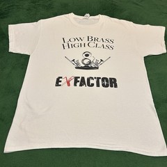 Vintage Low Brass High Class Band Orchestra T-Shirt Ex Factor Size Large L