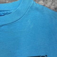 VTG 80s Ocean Pacific Op Surf T Shirt M Turquoise Windsurfing Single Stitch USA