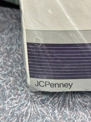 Vintage JCPenny Royal Comfort V-Neck T-Shirt Pack of 3 Sz 44 NOS READ