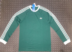 NEW MENS ADIDAS ORIGINALS CALIFORNIA TREFOIL LONG SLEEVE SHIRT~SIZE LARGE KE3543