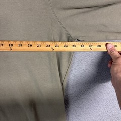Carbon 2 Cobalt Henley Shirt Mens 2XL Green Long Sleeve Stretch 100% Cotton