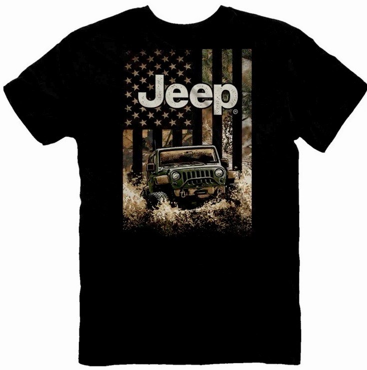 Jeep Freedom Outdoors Men’s Short Sleeve T-Shirt Small