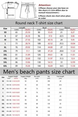Fashion Men’s Black and White Flower Graphic Print T-shirt Shorts 2-piece Set