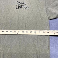Born United Private Label Triggered T Shirt Mens XL Olive Green Graphic Print