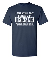 I’m Not About to Listen Sarcastic Novelty Super Soft Ring Spun Funny T Shirt