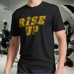 Rise up Active Logo TEE T-Shirt USA Funny Size S to 5XL Hoodie & T-Shirt